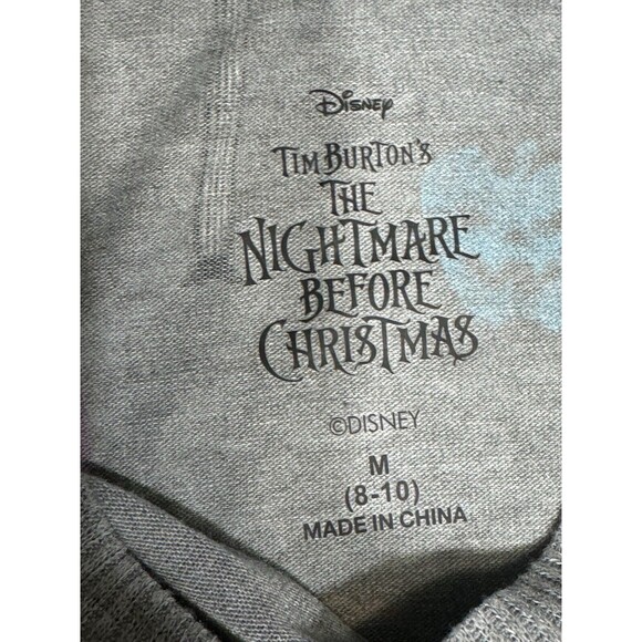 Disney NIGHTMARE BEFORE CHRISTMAS Sleepshirt Womens Medium 8-10 Pajamas - Picture 10 of 12